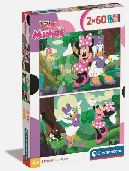 Puzzle 2x60 Minnie Clementoni