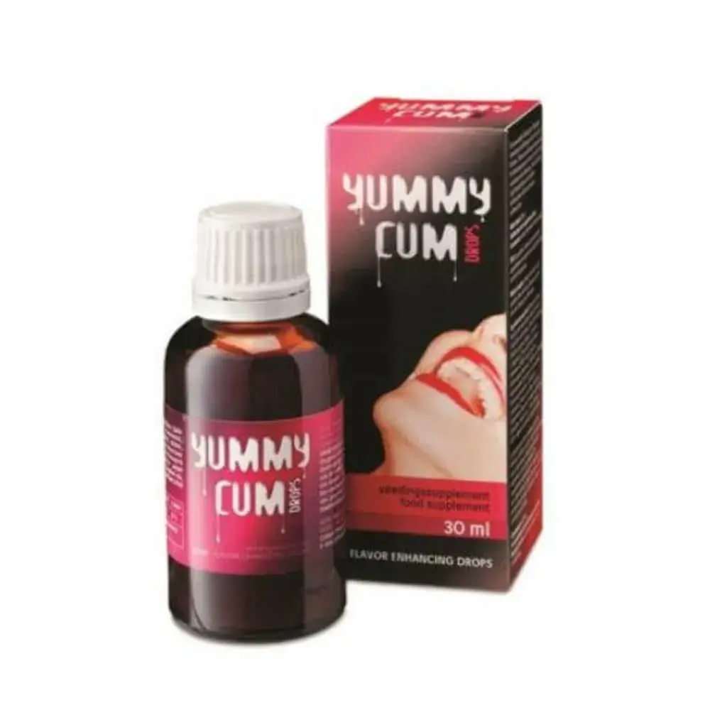 Yummy Cum kvapky - výživový doplnok pre mužov (30 ml)