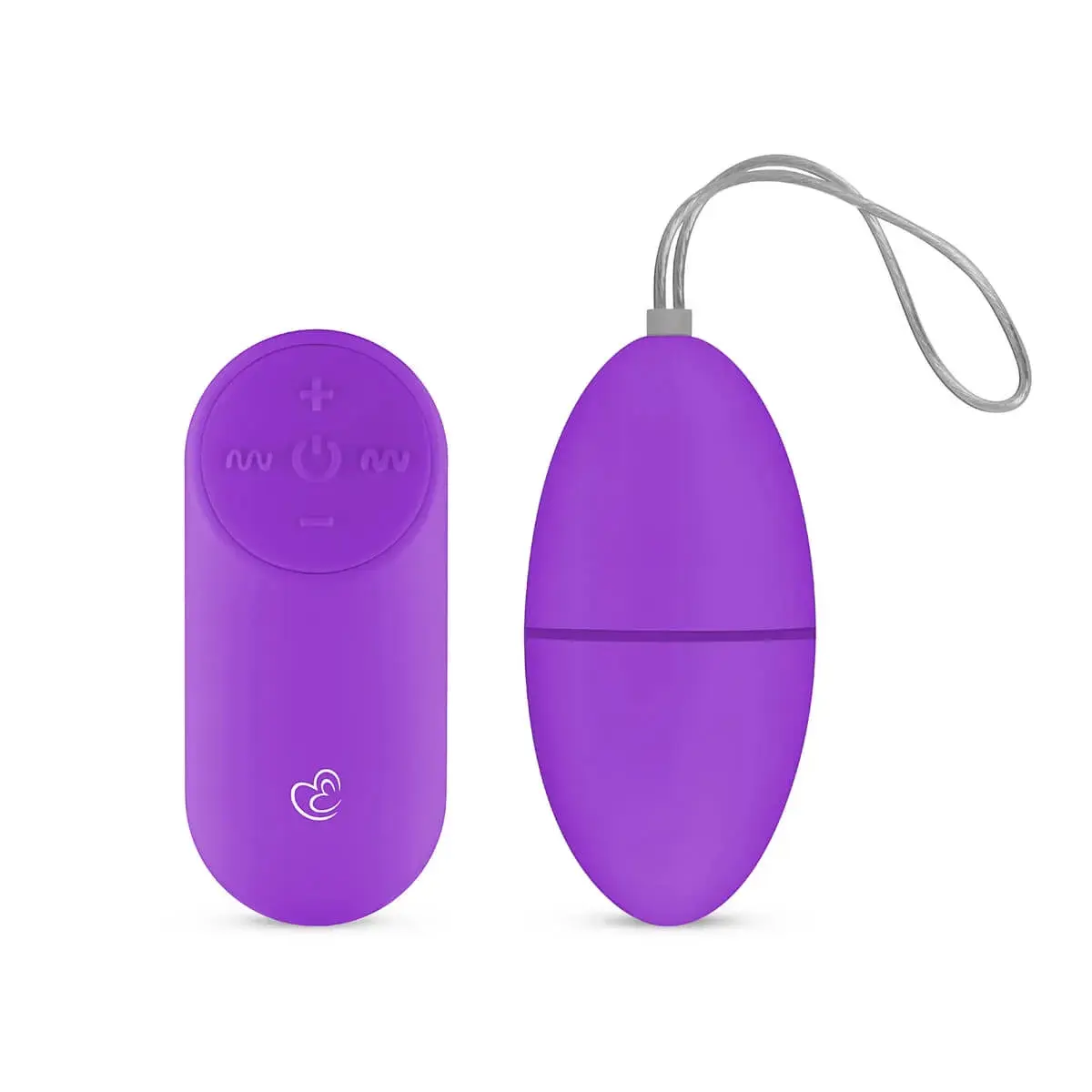 Easytoys - Fialové vibračné vajíčko s 7 rytmami
