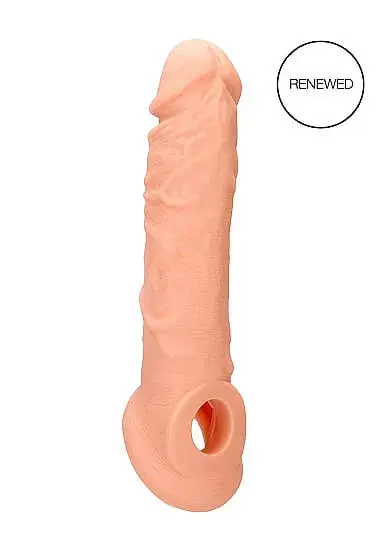 RealRock Penis návlek 21cm - prirodzený vzhľad