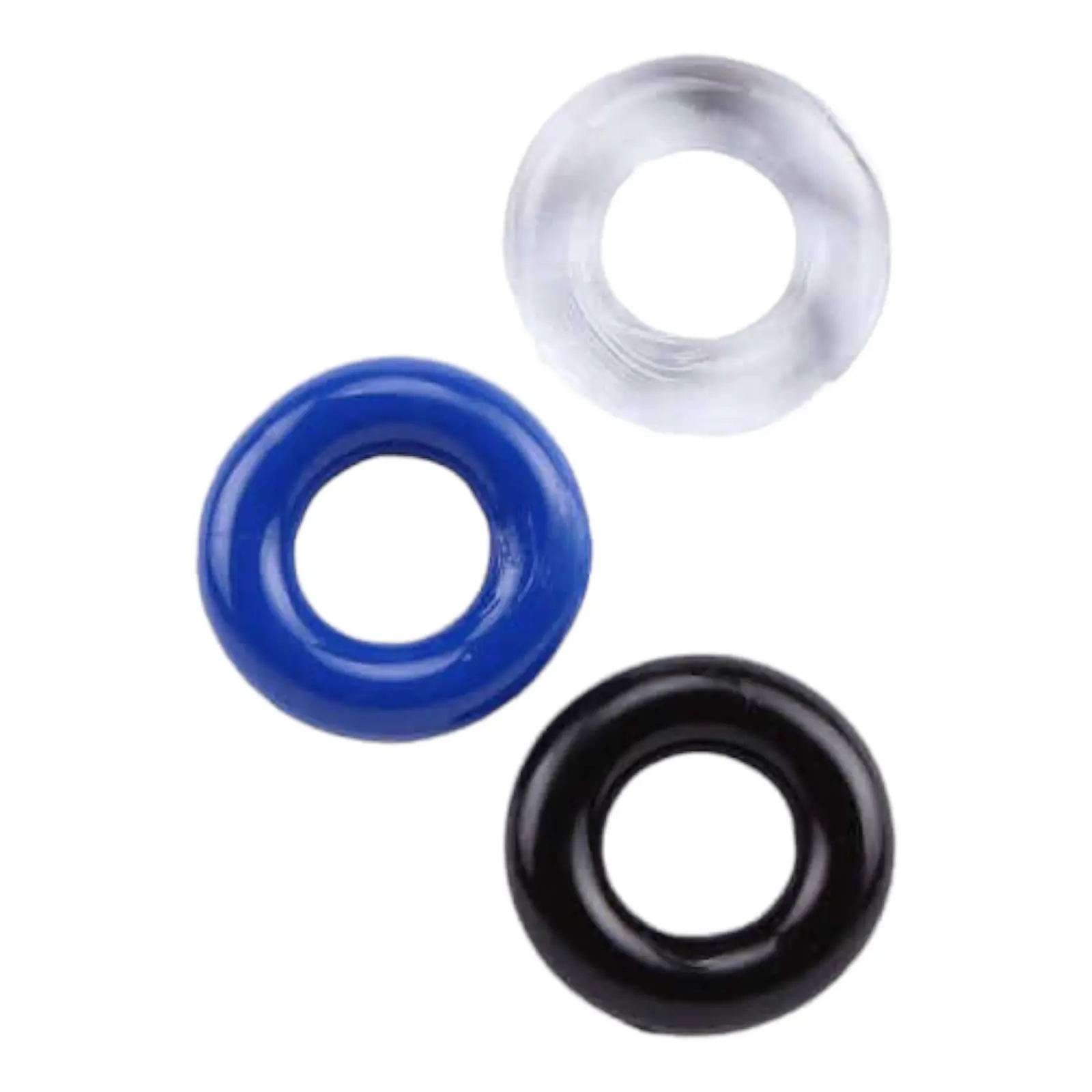 Lonely Stay Hard - sada farebných erekčných krúžkov (3 ks)