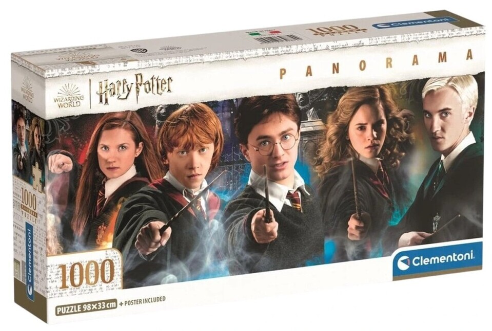 Clementoni Puzzle 1000 Panorama Harry Potter+plagát