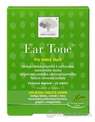 NEW NORDIC Ear Tone 60 tbl