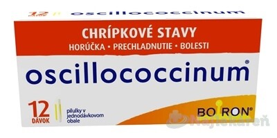 OSCILLOCOCCINUM homeopatický liek na chrípkové stavy 12x1g