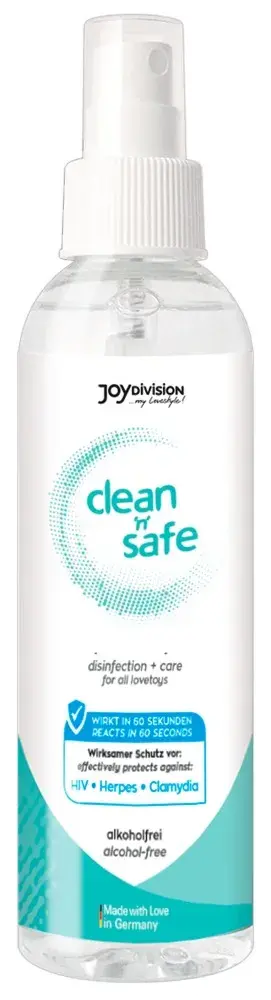 JoyDivision Clean Safe - dezinfekčný sprej (100 ml)