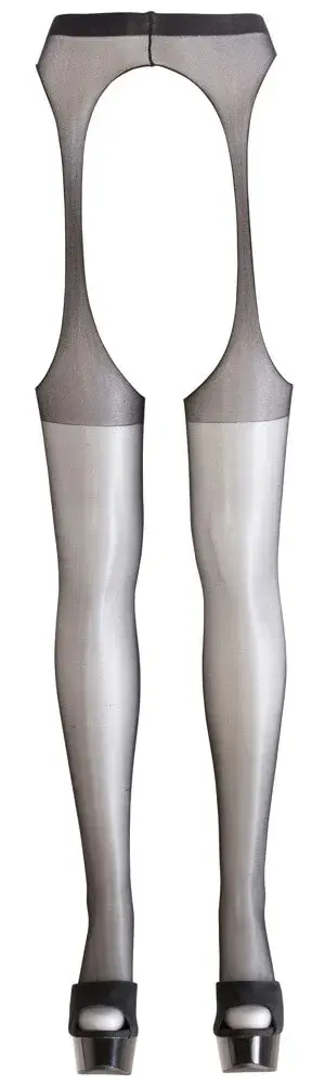 Cottelli - Sexy pančuchy s tenkým páskom