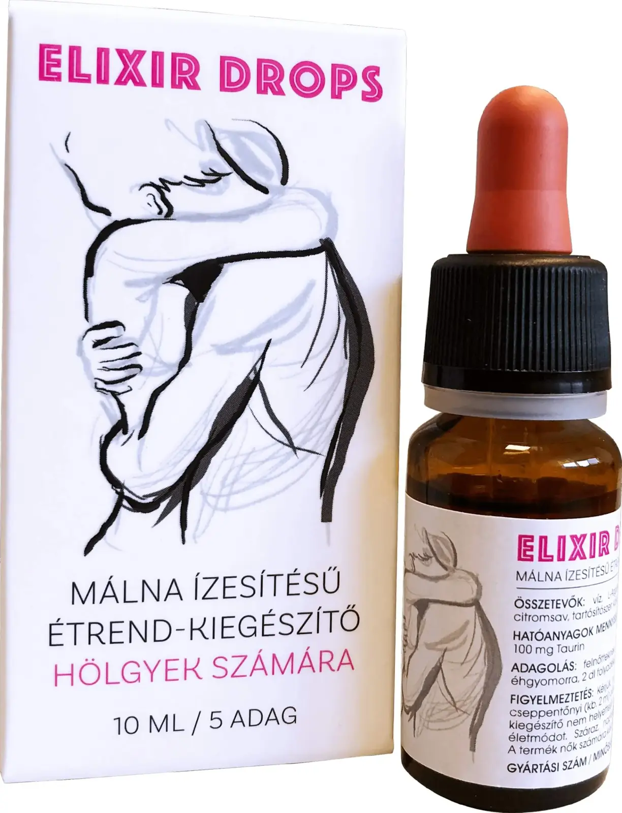 ELIXÍR - ženské stimulačné kvapky (10ml) - malina