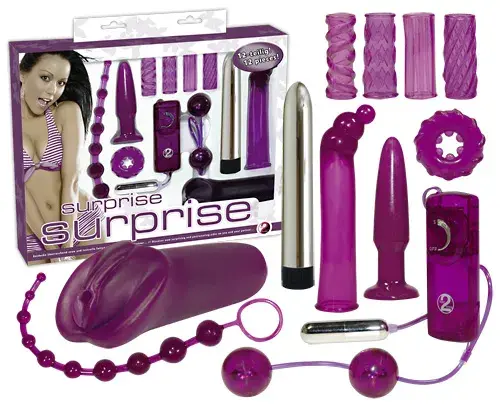 You2Toys - Erotické prekvapenia - sada vibrátorov (12 dielov)
