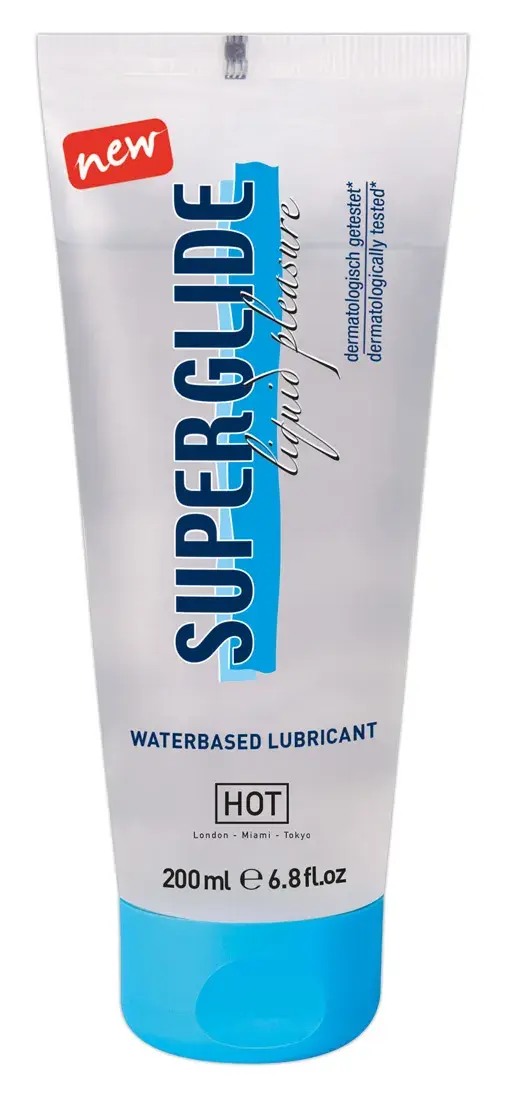 HOT Superglide - lubrikant na vodnej báze (200ml)