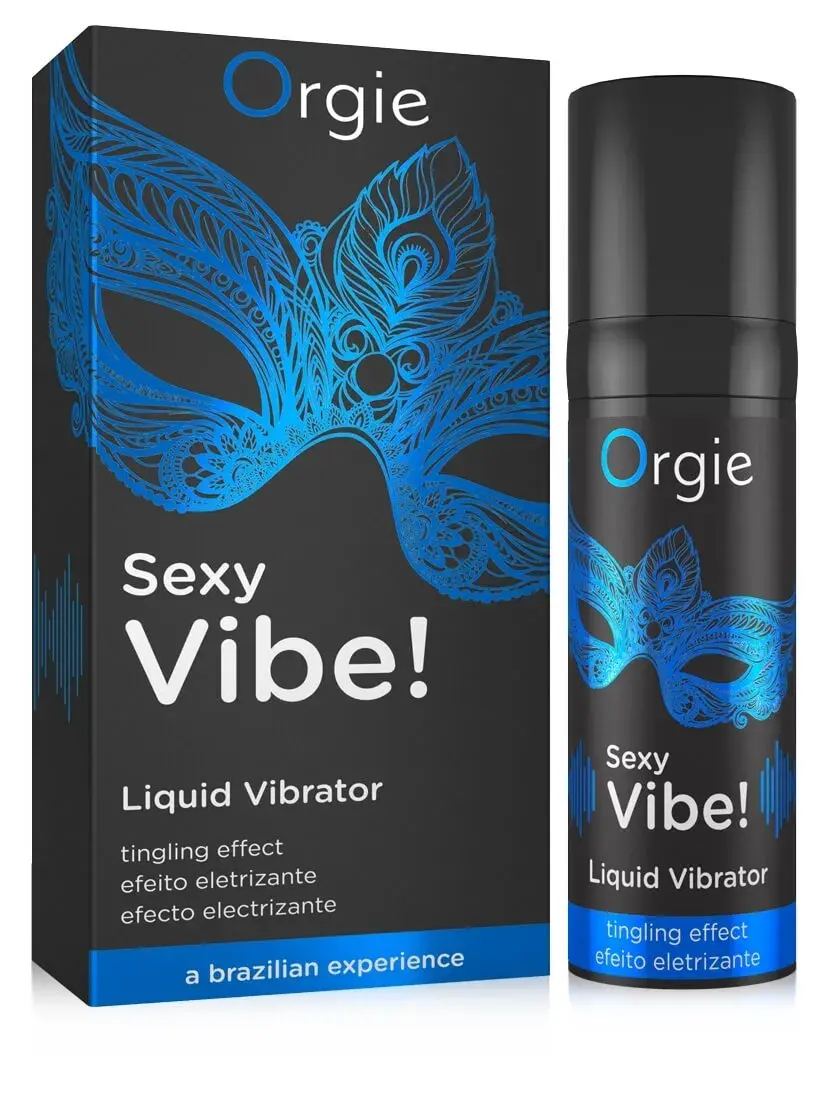 Orgie Sexy Vibe Liquid - unisex tekutý vibrátor (15ml)
