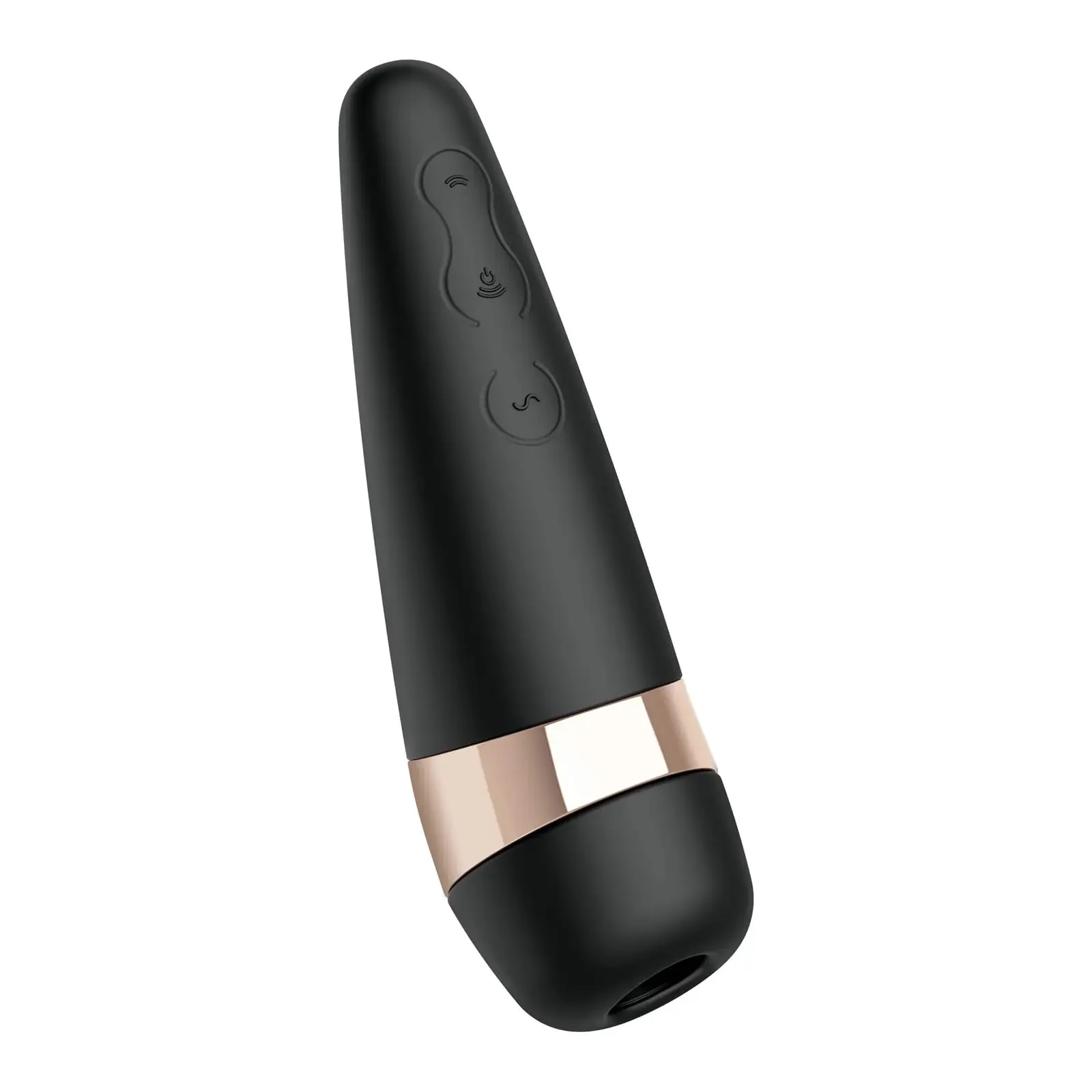 Satisfyer Pro 3+ - vodotesný, nabíjací klitorálny vibrátor (čierny)
