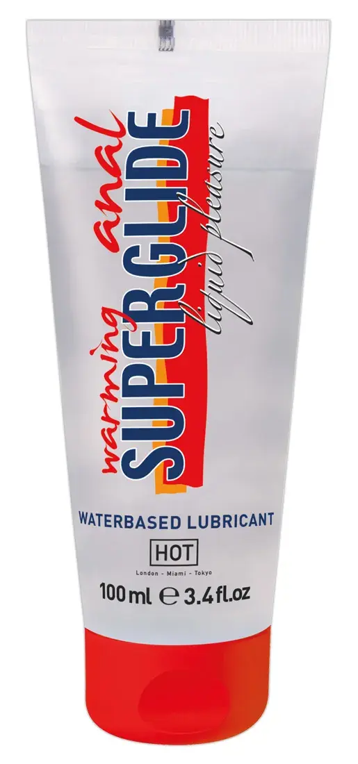 HOT Anal Superglide - hrejivý análny lubrikant (100ml)
