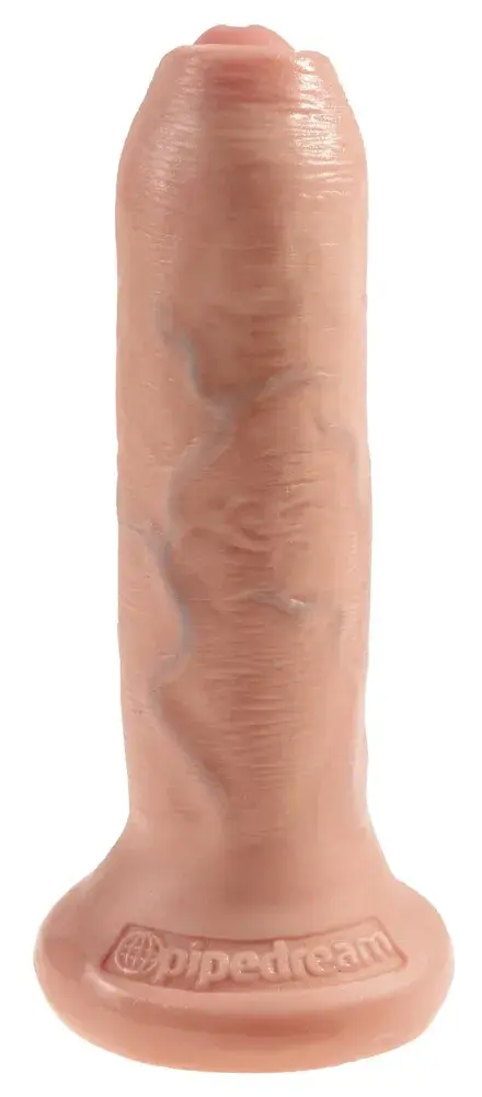 King Cock 6 - realistický dildo (15 cm) - naturálnej farby