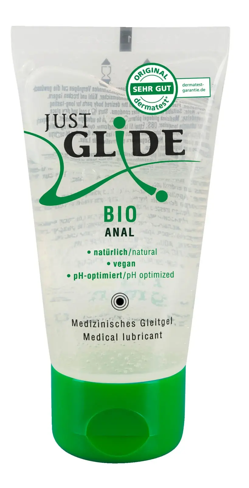 Just Glide Bio ANAL - vegán lubrikant na vodnej báze (50ml)