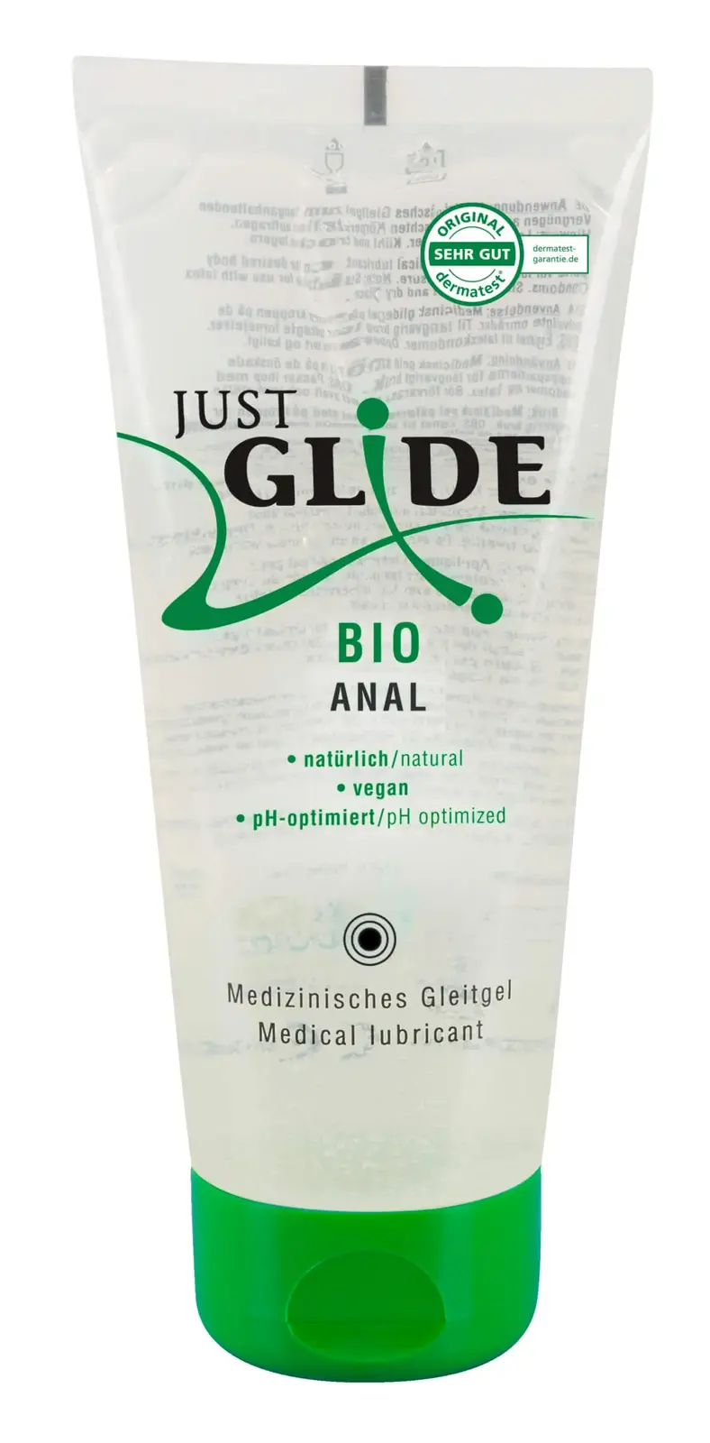 Just Glide Bio ANAL - vegán lubrikant na vodnej báze (200ml)