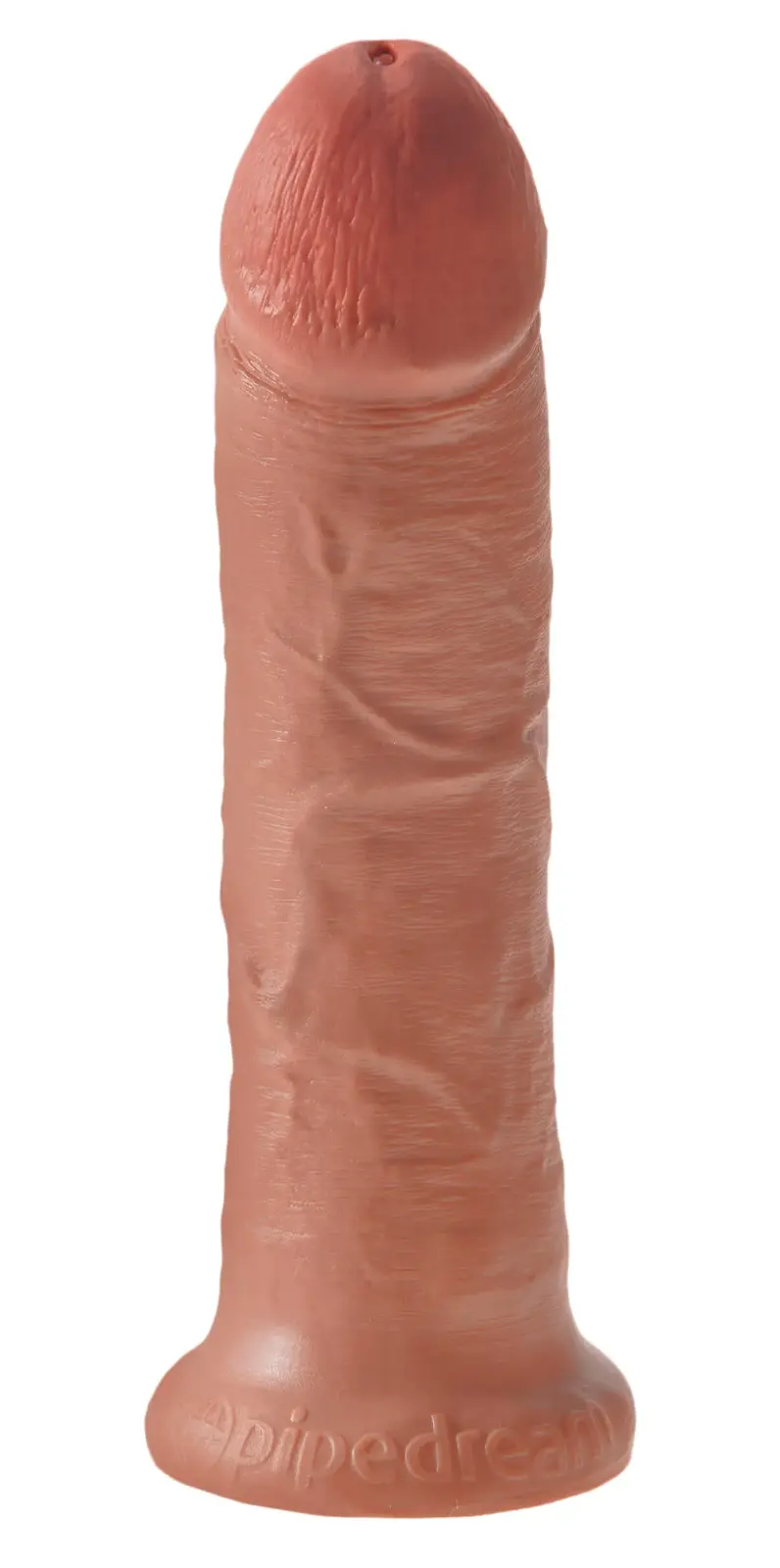King Cock 8 dildo (20 cm) - tmavá prírodná farba