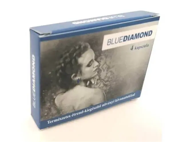 Blue Diamond - prirodný doplnok pre mužov (4ks)