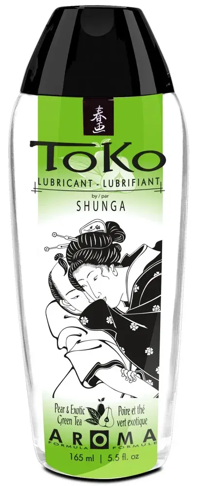 Shunga Toko – vodný lubrikant – hruška a zelený čaj (165ml)
