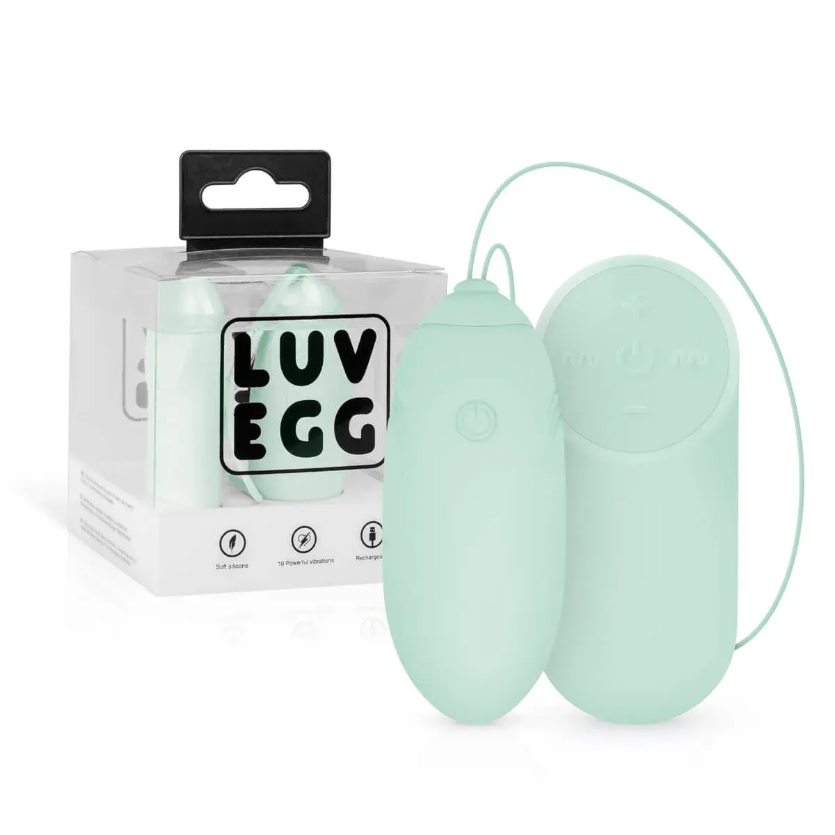 LUV EGG - bezdrôtové vibrujúce vajíčko (zelené)