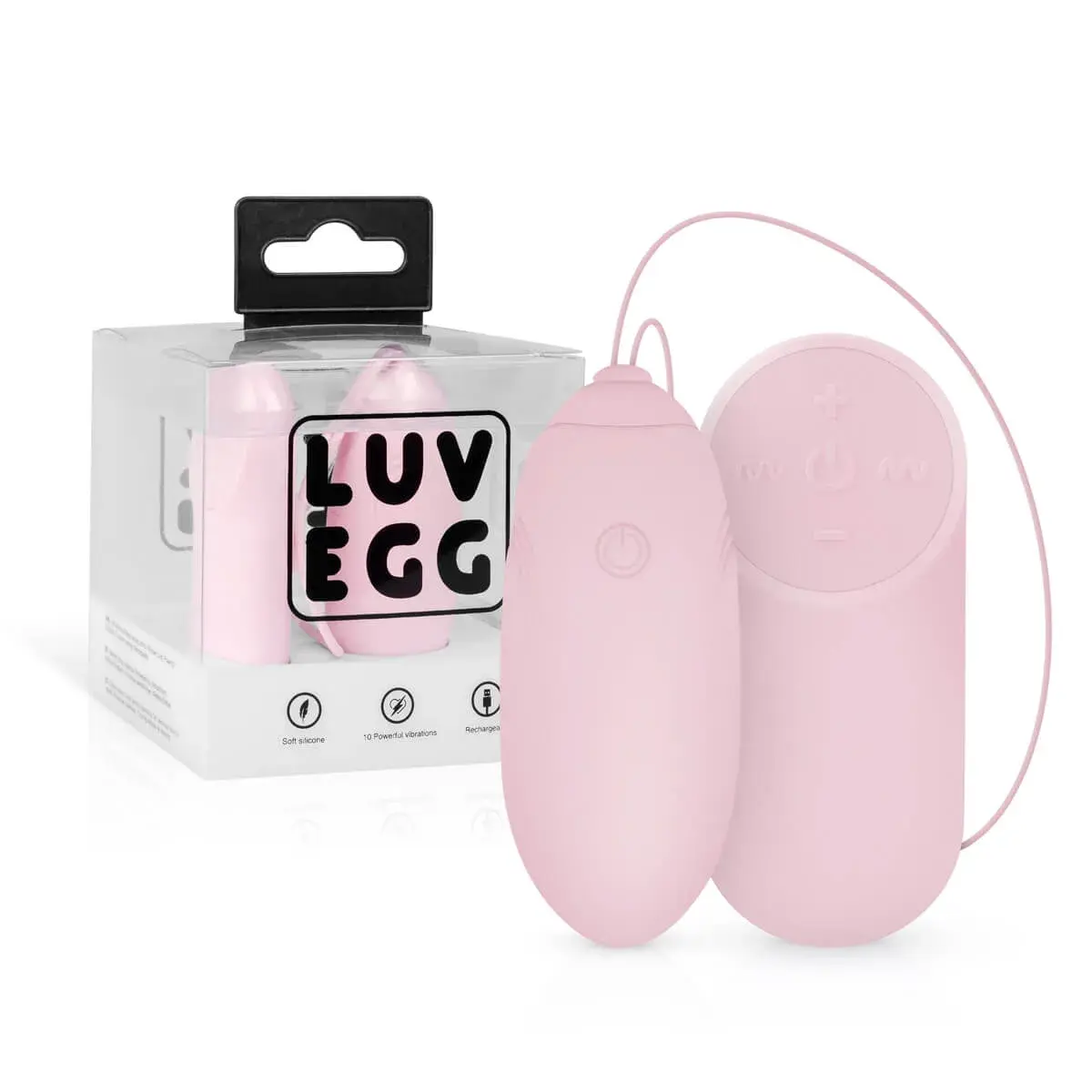 LUV EGG - Bezdrôtové vibračné vajíčko (ružové)
