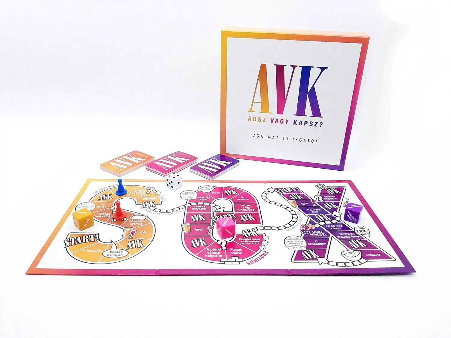 AVK: Dáš alebo Dostaneš - dospelácka sexy spoločenská hra (slovenský)