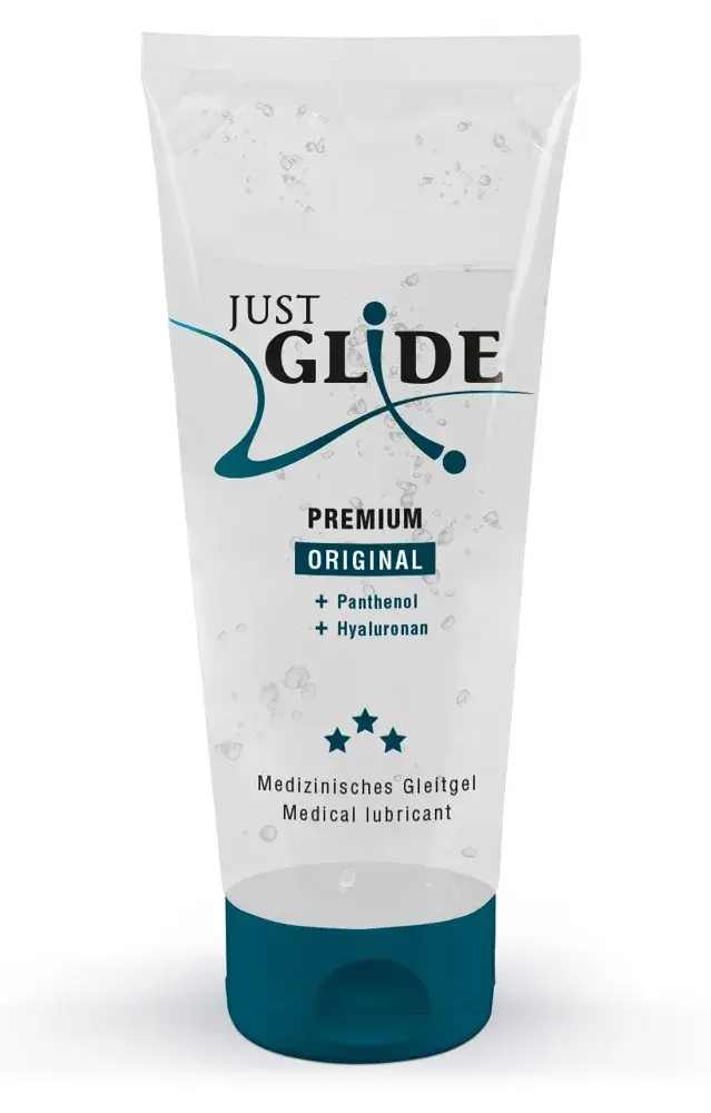 Just Glide Premium vegan lubrikant, 200ml, vodná báza