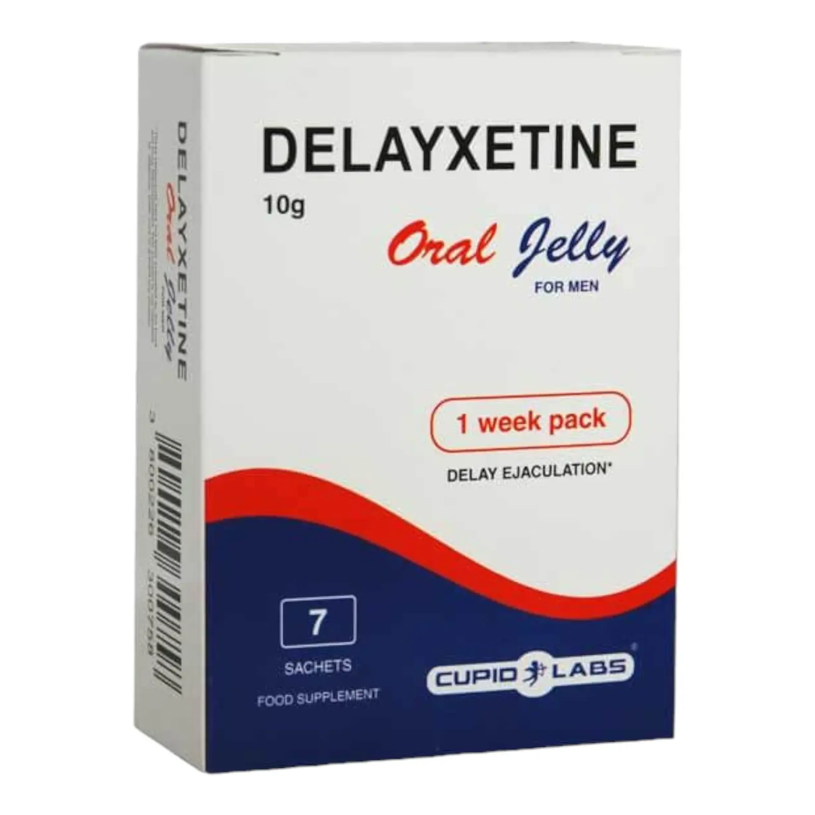Delayxetine - výživový gél pre mužov (7 vrecúšok)