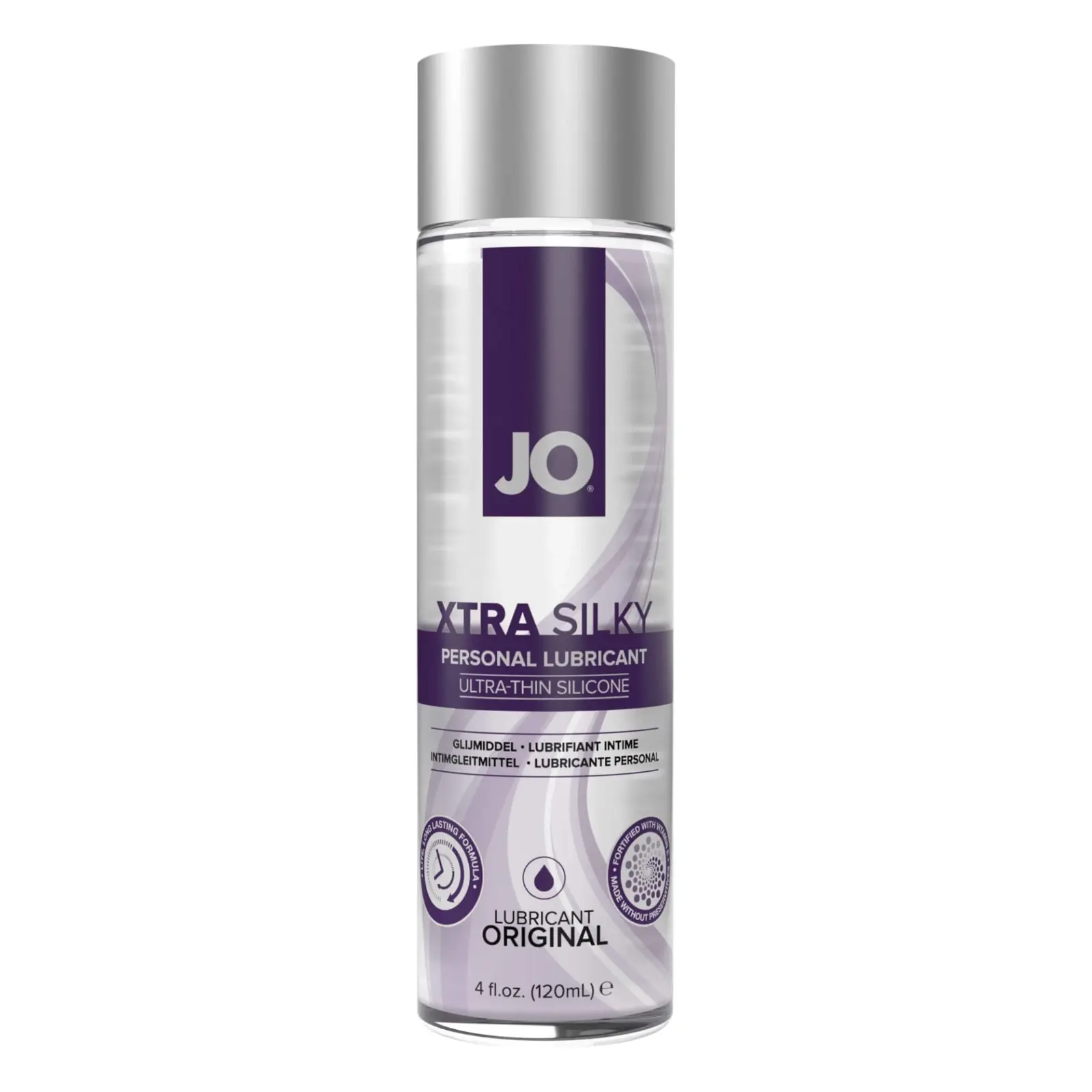 System JO Xtra Silky - silikónový lubrikant s vitamínom E (120ml)