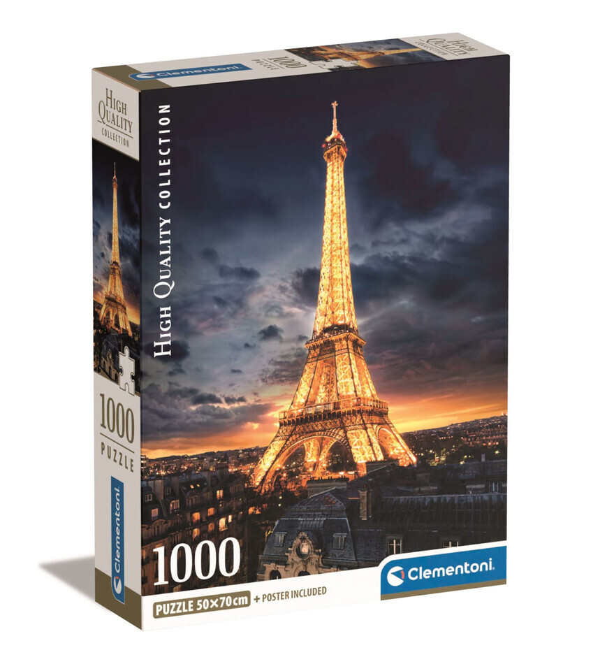 Clementoni Puzzle 1000 Eiffelová veža
