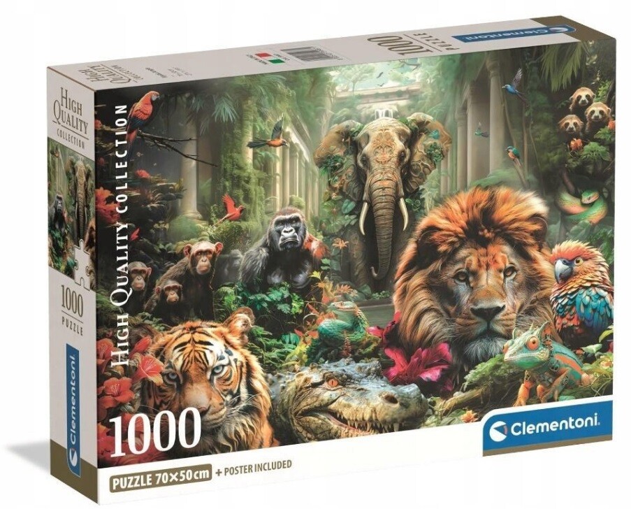 Clementoni Puzzle 1000 Mystická džungľa