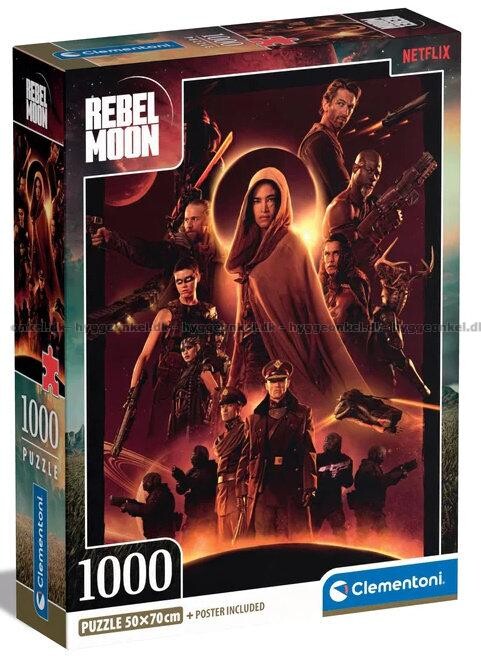 Clementoni Puzzle 1000 Rebel Moon:Vesmírna sága