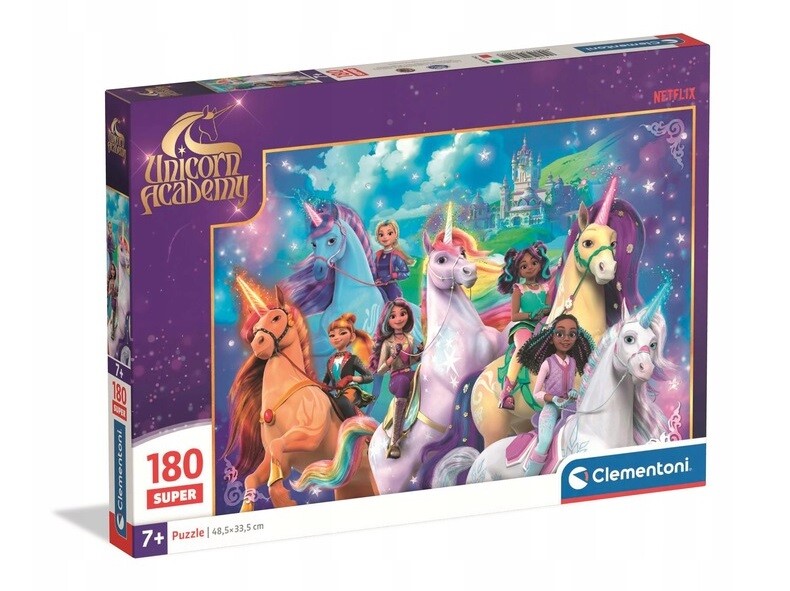 Clementoni Puzzle 180 Unicorn Academy