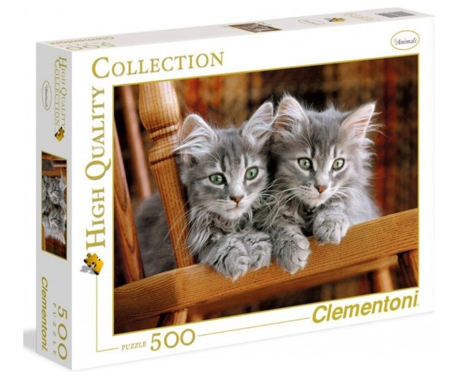 Clementoni Puzzle 500 Mačiatka