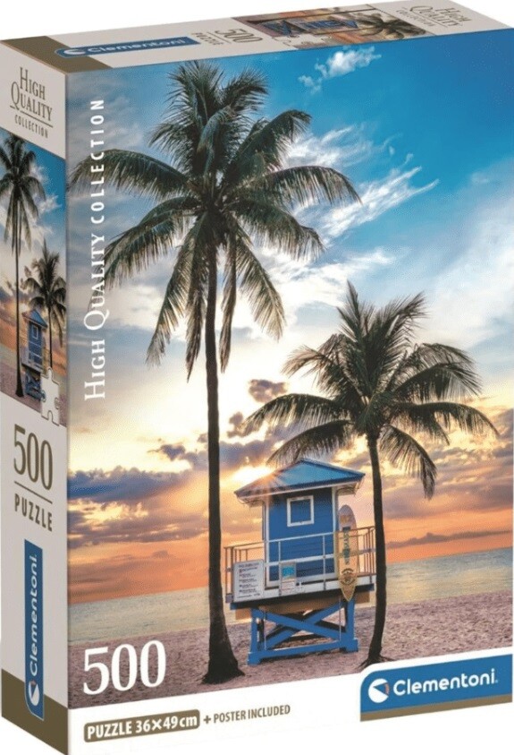 Clementoni Puzzle 500 Miami Beach