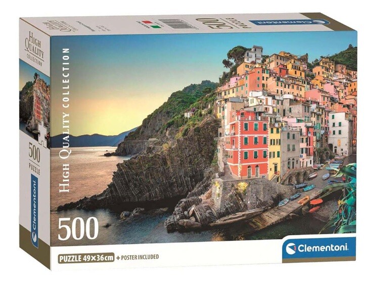 Clementoni Puzzle 500 Pobrežie Riomaggiore
