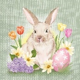 Servítky veľkonočné 33x33cm 20ks