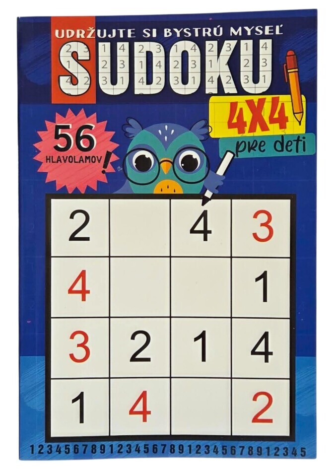 Sudoku 56 hlavolamov 4x4
