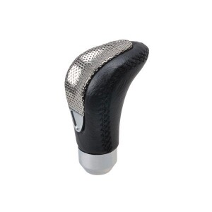 Guľa na rýchlostnú páku - čierno-strieborná