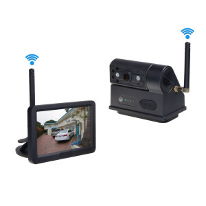 Bezdrôtový digitálny kamerový systém 12/24V - s 5" monitorom a kamerou s akumulátorom