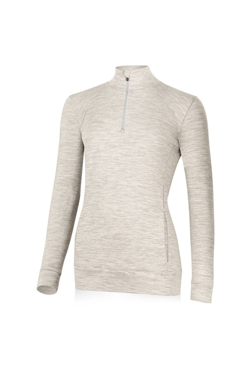 Lasting dámska merino mikina WARMINA 7167 béžová Veľkosť: XL 8596445047929