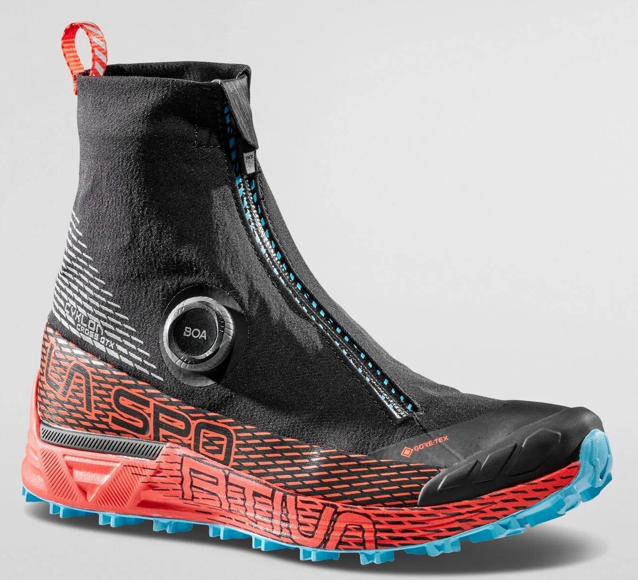 La Sportiva Cyklón Cross GTX Women Black/Hibiscus Veľkosť: 36