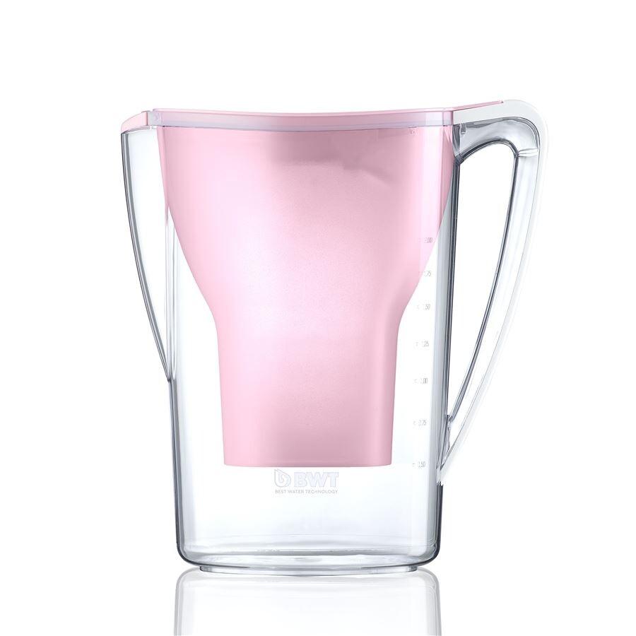 Filtračná kanvica BWT PENGUIN ružová + 1 ks filter BWT Mg2+