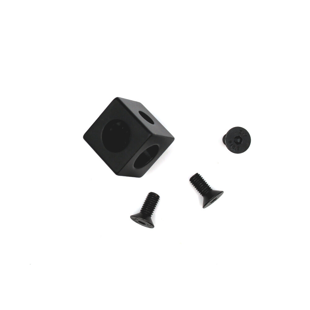 Kocka pre hliníkové profily 20x20 - rohový pravouhlý spoj