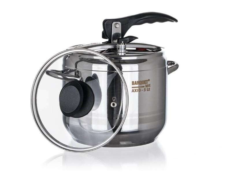 BANQUET Axio 5l tlakový hrniec s pokrievkou