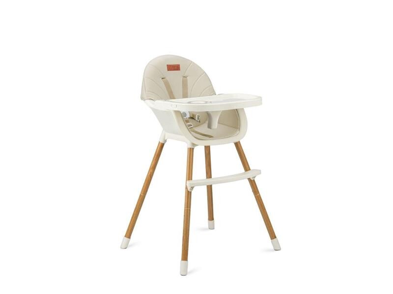 Jedálenská stolička MOMI Reki Beige