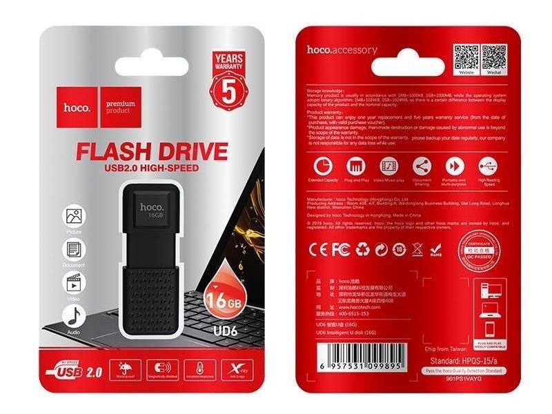 HOCO UD6 USB 2.0 16GB flash disk