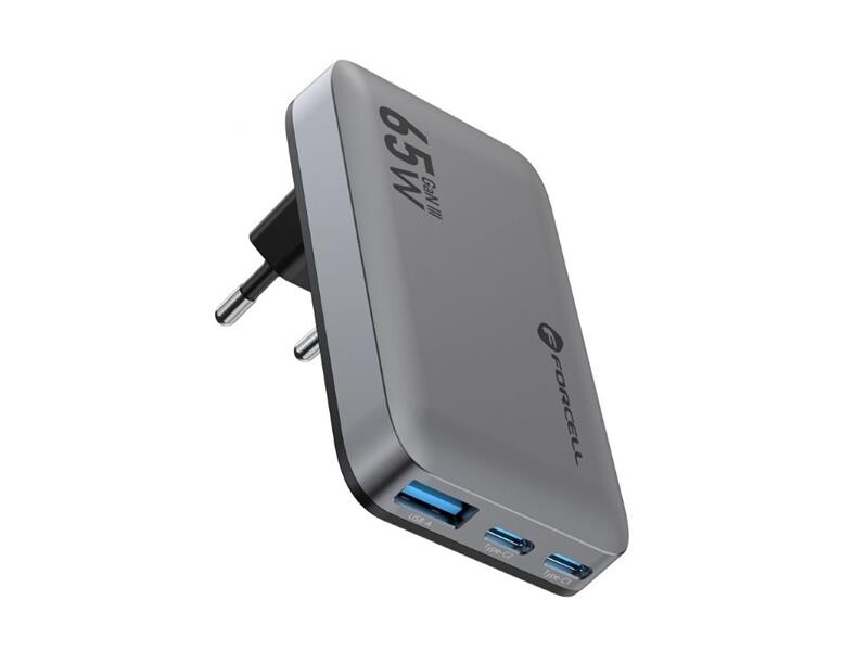 Nabíjačka telefónu FORCELL F-Energy Ultra Slim GaN III 65W