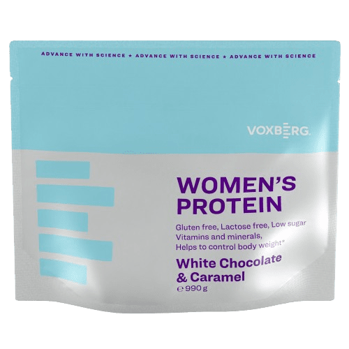 VOXBERG Women's Protein Biela Čokoláda & Karamel 990 g