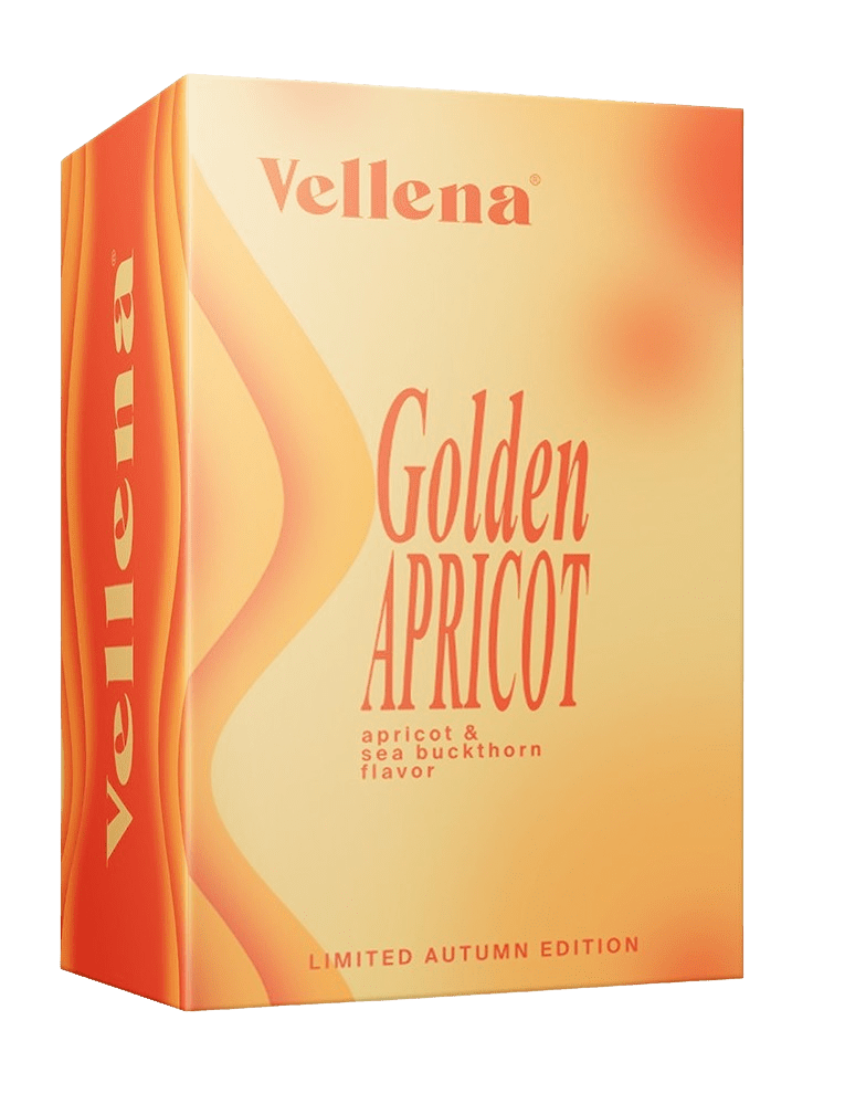 VELLENA Ženské zdravie nápoj marhuľa & rakytník (limitovaná edícia) 30 vrecúšok