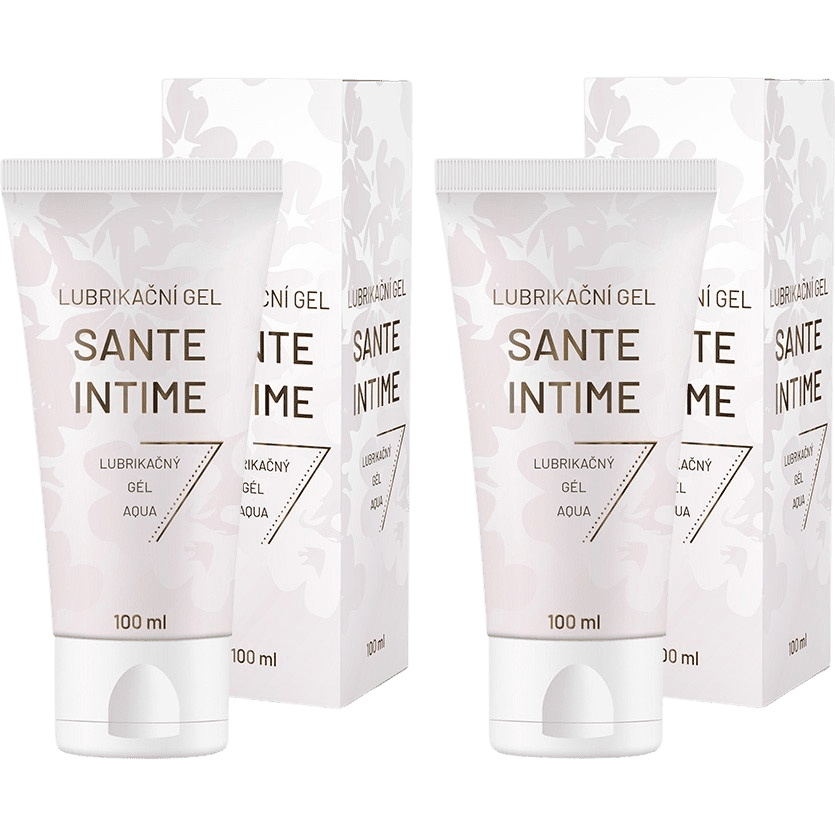 PHARMA ACTIV Lubrikačný gél Sante Intime 2 x 100 ml